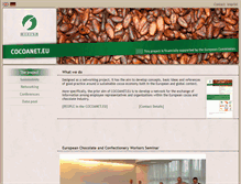 Tablet Screenshot of cocoanet.eu